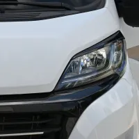 Scheinwerferblenden Böser Blick, schwarz unlackiert für Renault Master ab Bj. 2024