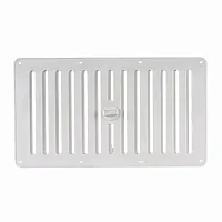 Schiebeentlüfter - 250 x 70 mm, grauweiß