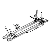 Schienenbügel komplett für Elite Van XT schwarz -