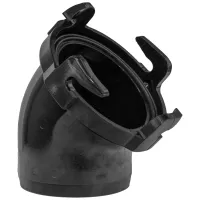 Schlauchadapter 3" US, gebogen