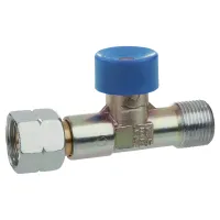 Schlauchbruchsicherung 4 bar 12 kg/h (G3/8LH UEM x G3/8LH-KN manuell