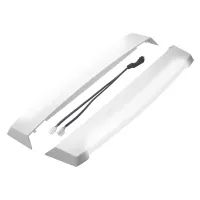 Seitenblenden mit LED VisitonStar M, signalweiß