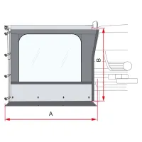 Seitenwand Side W Pro Van F43 270