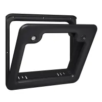 Serviceklappe Modell 3, schwarz