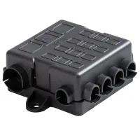 Sicherungshalter 5-fach, mit Deckel