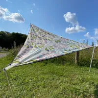 Sonnensegel TC-Zip Canvas“ Scandinavian, forrest linches