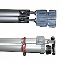 Spannstange und Stützfuß - rechts