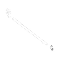 Spannstangenaufnahme Front, Markisenlänge 4 - 4,5 m