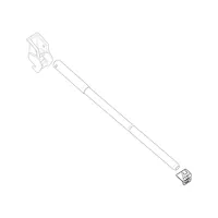 Spannstangenaufnahme Front, Markisenlänge 4 - 6 m