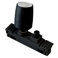 Spot mit Schalter, schwarz