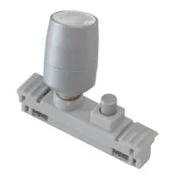 Spot mit Schalter, silber