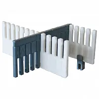 Stauleiste für Kühlschränke - 8er-Set, hellgrau, dunkelgrau