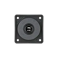 Steckdose 12 V - anthrazit, Integro, SB