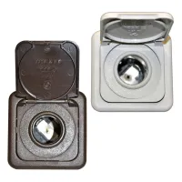 Steckdose 12 V, braun