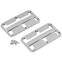 Stielglashalter 2er-Set - lichtgrau