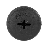 Stopfen - schwarz ø 30 x 11,5