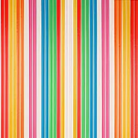 Streifenvorhang - 90 x 200 cm, bunt