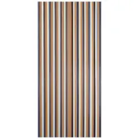 Streifenvorhang, braun-beige
