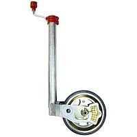 Stützrad Premium - mit Vollgummi-Laufrad 230 x 80 mm