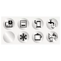 Symbolaufklebersatz Verteilerblock