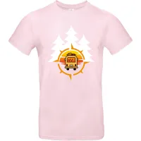 T-Shirt Vanlife 2, Rosa, Größe M