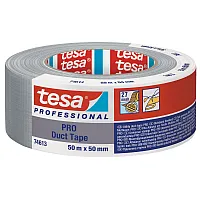 Gewebeband tesa PRO Duct Tape 74613, grau - silber 50 m x 50 mm
