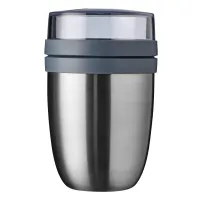 Thermo-Lunchpot Ellipse, silber
