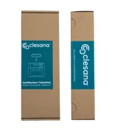 Toilettenbeutel mit Barrierefolie, Folienliner für Clesana X1