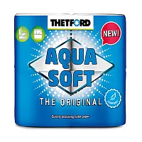 Toilettenpapier Aqua Soft - 4 Rollen