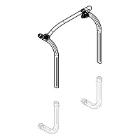 Tragrahmenbügel Thule, 27 cm inkl. obere Tragarme Elite G2 SV / Esse4 SV -