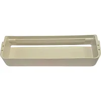 Etagere unten, weiß, B 42,2 x T 11,7 x H 6,8 cm für Kühlschrank CoolMatic CRX140 -