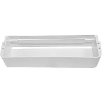 Etagere unten, weiß, B 37,5 x T 10,8 x H 6,9 cm für Kühlschrank CoolMatic CRX 80 -