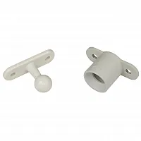 Türfesthalter Stopper - grau