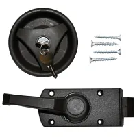 Türschloss, dunkelbraun