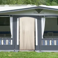 Türvorhang Curtina4U, cremeweiß, 100 cm