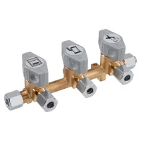 Verteilerblock DSV-AB3, ø 10 mm