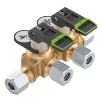 Verteilerblock KSV-AB2 kurz, ø 10 mm