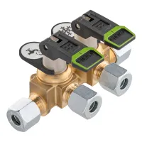 Verteilerblock KSV-AB2 kurz, ø 8 mm