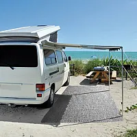 Vorzeltteppich Aero-Tex - 250 x 400 cm, grau