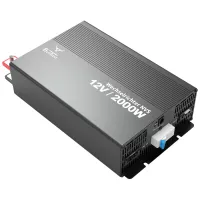 Wechselrichter 2000 W mit Netzvorrangschaltung mit Display