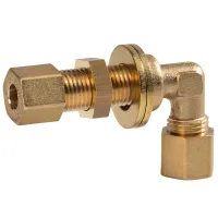 Winkel-Schottverschraubung WSV-MS 8 x 8 Messing