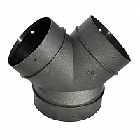 Y-Stück 80 - Ausgang 2 x 65/72 mm