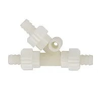 Y-Stück mit Muttern -