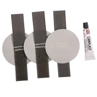 Zeltstabbefestiger, grau