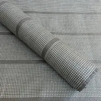 Zeltteppich Arisol Standard Rigato, dunkelgrau, 300 x 600 cm