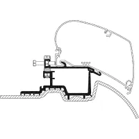 Zusatz-Adapter zu Adapter für MB Sprinter ab Bj. 2006/04 zu TO Serie 6
